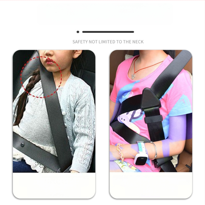 Carfu állítható gyerekbiztonsági övfogó anti-fulladás dizájnnal, poliészter