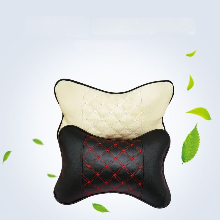 Autófejtámasz nyakpárna – univerzális, minden évszakra, latex töltet, PU bőr és mikroszálas bőr, testreszabás elérhető
