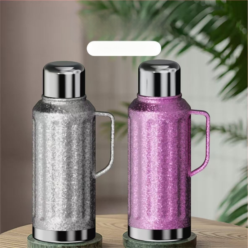 Ceainic izolat pentru casă și exterior, capacitate mare, afișaj mecanic de temperatură, rezervor intern din oțel inoxidabil 304, carcasă din oțel inoxidabil 201, izolație 12–24 de ore