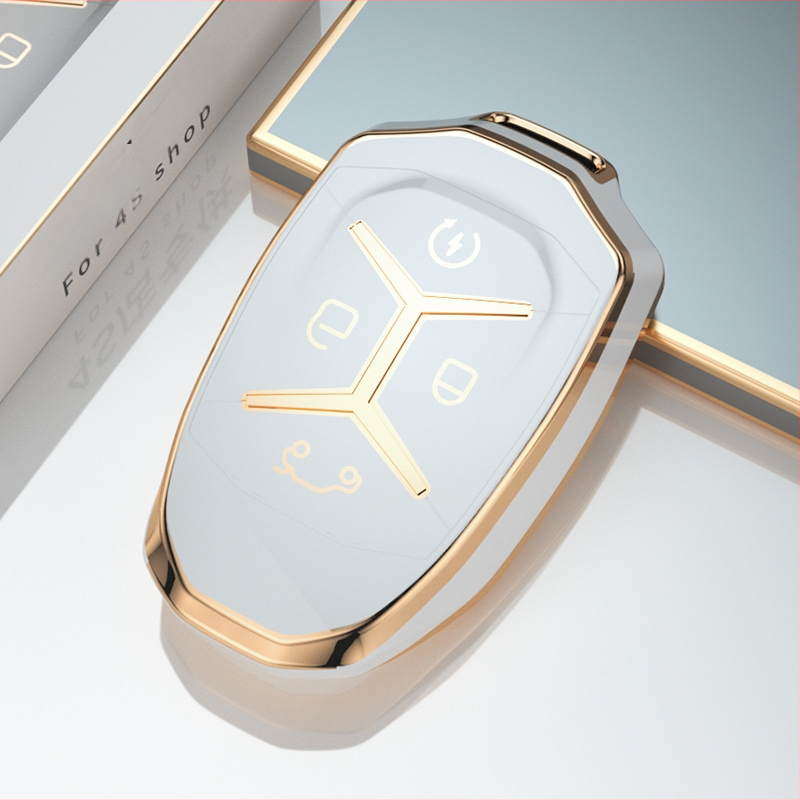 Κάλυμμα Κλειδιού Lynk & Co 03/02/03+ – PU Υλικό, Εθνοτικό Στυλ, Κέλυφος Προστασίας με Ολική Κάλυψη, Χωρίς Παραμετροποίηση