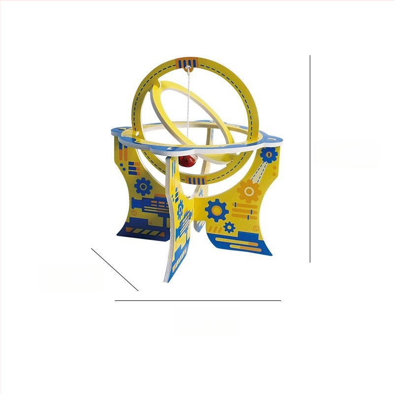 DIY компас кит за деца 5–12 г., научно-образователен комплект по физика с KT дъска, мултифункционален и електрически, включено видео ръководство