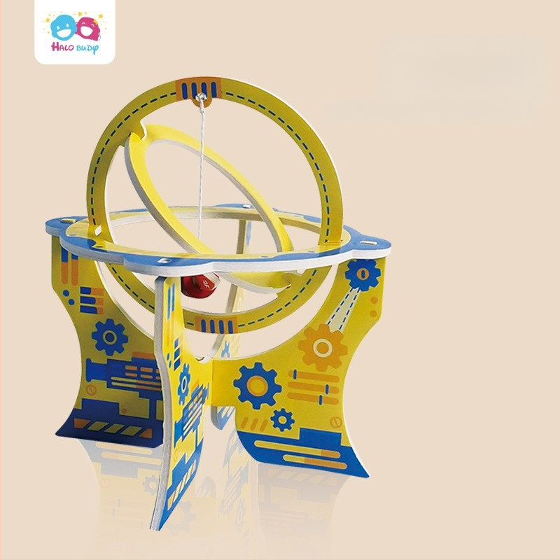 DIY компас кит за деца 5–12 г., научно-образователен комплект по физика с KT дъска, мултифункционален и електрически, включено видео ръководство