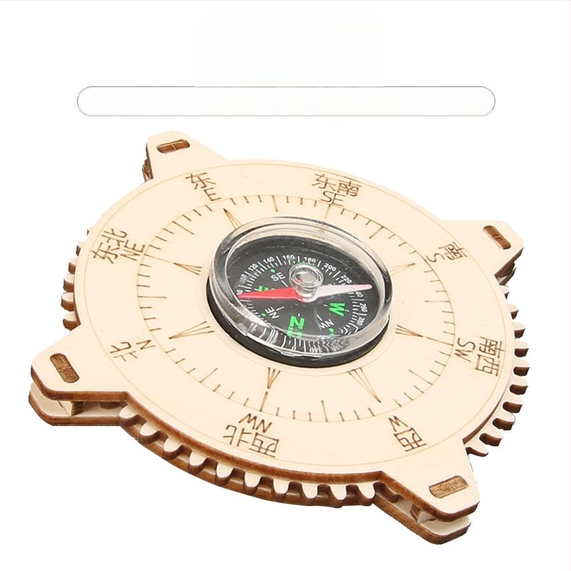 Дървен DIY комплект за науки за деца: възраст 7–14 години, съдържа научни експерименти, физически изобретения и технологични малки производствени проекти.