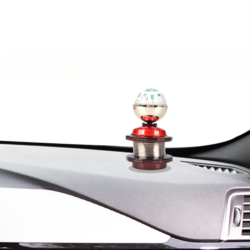 Автомобилен компас за таблото на автомобила – многофункционален компас, пластмасова конструкция, марка Wenze, за превозно средство