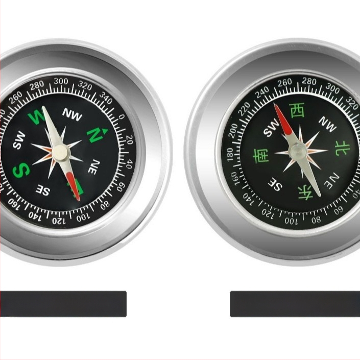 Iránytű - rozsdamentes acél, hordozható, kültéri használat | Márka: Record Work
