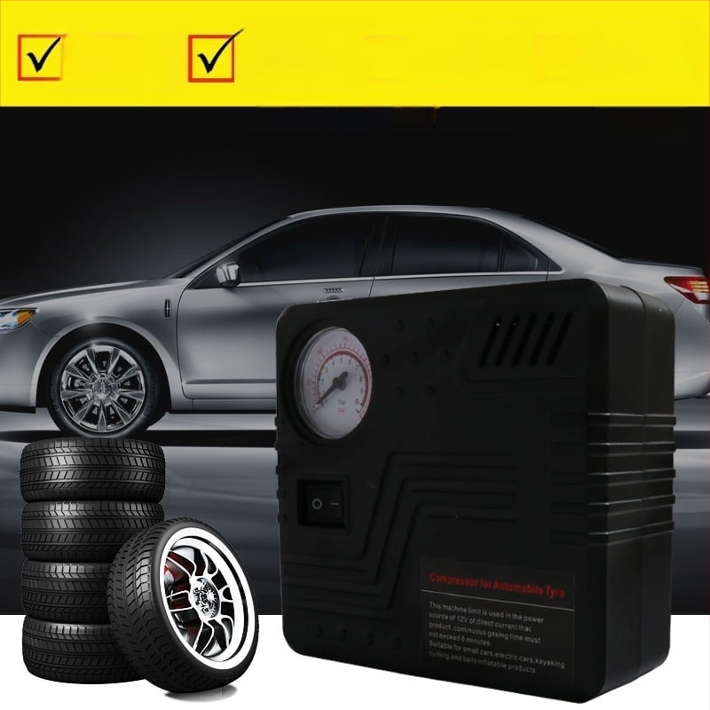 12V prijenosna automobilska pumpa za hitne situacije s visokotlačnim inflatorom