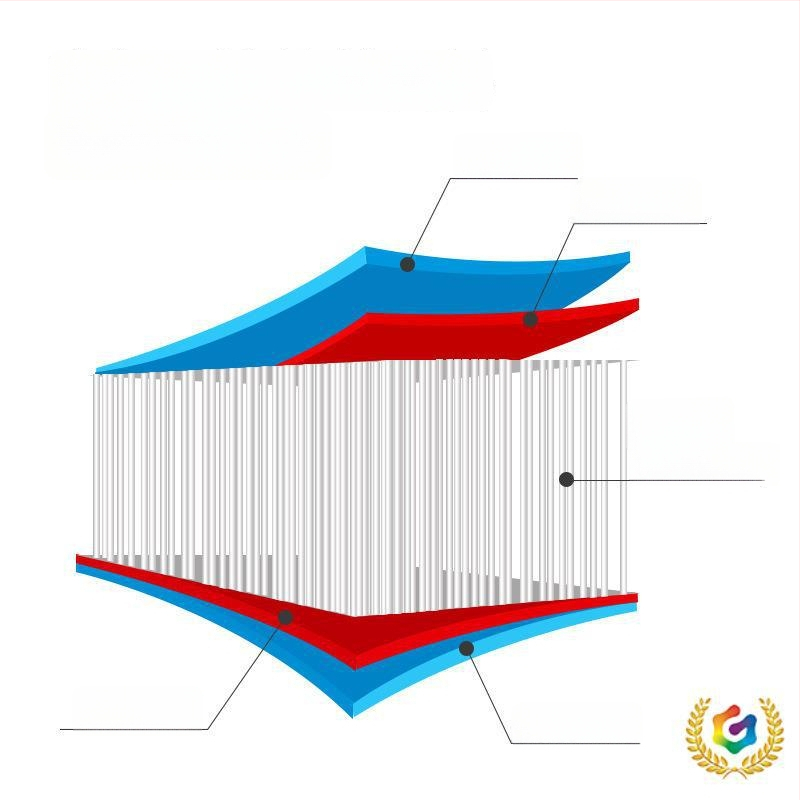 Felfújható autóágy csomagtartóban történő alváshoz, felület Space Fabric, súly 6,1–12,5 kg