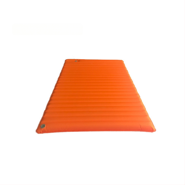 Kétszemélyes felfújható ágy 22 cső TPU rendszerrel, kültéri kemping matrac, 1.9 kg, teherbírás 500 kg, kompozit anyag