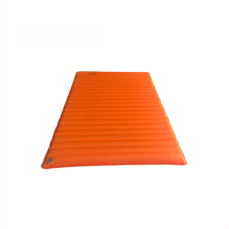 Kétszemélyes felfújható ágy 22 cső TPU rendszerrel, kültéri kemping matrac, 1.9 kg, teherbírás 500 kg, kompozit anyag