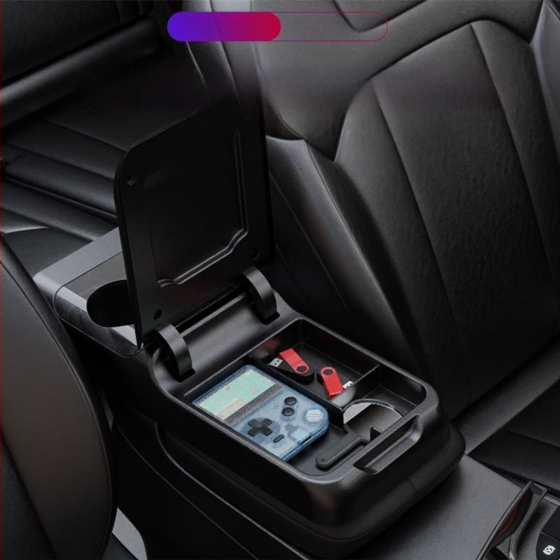 Automobilio porankio dėžutė su dangteliu, universali išplėsta porankio laikiklis, saugojimo dėžutė, aukštinimo pagalvė, centrinis porankis