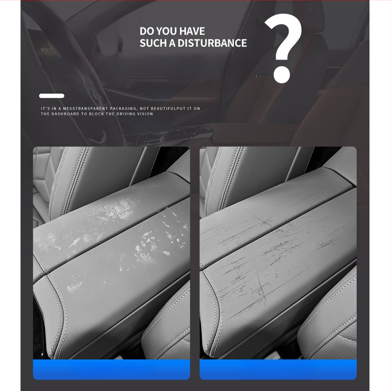 Trumpchi GS4 Plus – Centrinės konsolės rankenos aukštinimo kilimėlis su saugojimo kišene, apsauginis dangtis (Medžiaga: oda; Kilmė: Guangzhou; Modelis: Trumpchi GS4; Prisitaikymas: Taip)