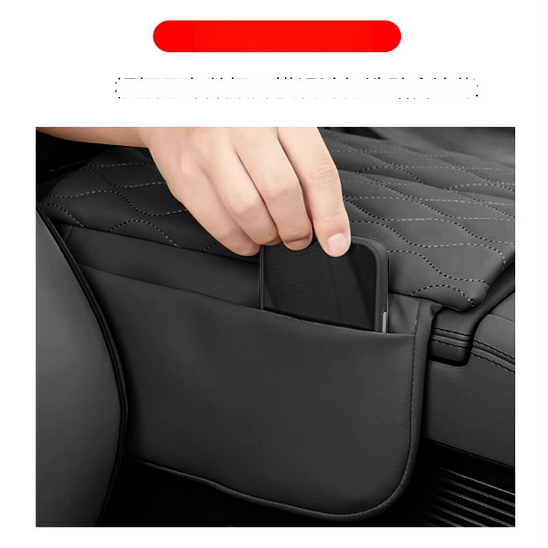 Trumpchi GS4 Plus – Centrinės konsolės rankenos aukštinimo kilimėlis su saugojimo kišene, apsauginis dangtis (Medžiaga: oda; Kilmė: Guangzhou; Modelis: Trumpchi GS4; Prisitaikymas: Taip)