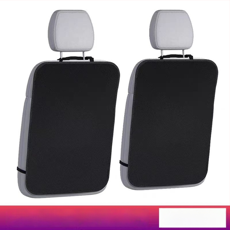 Οργανωτής πίσω καθίσματος αυτοκινήτου με θήκη αποθήκευσης, μαξιλαράκι προστασίας ποδιού, αντι-κλωτσιά μαξιλάρι, ύφασμα, προσαρμοζόμενος