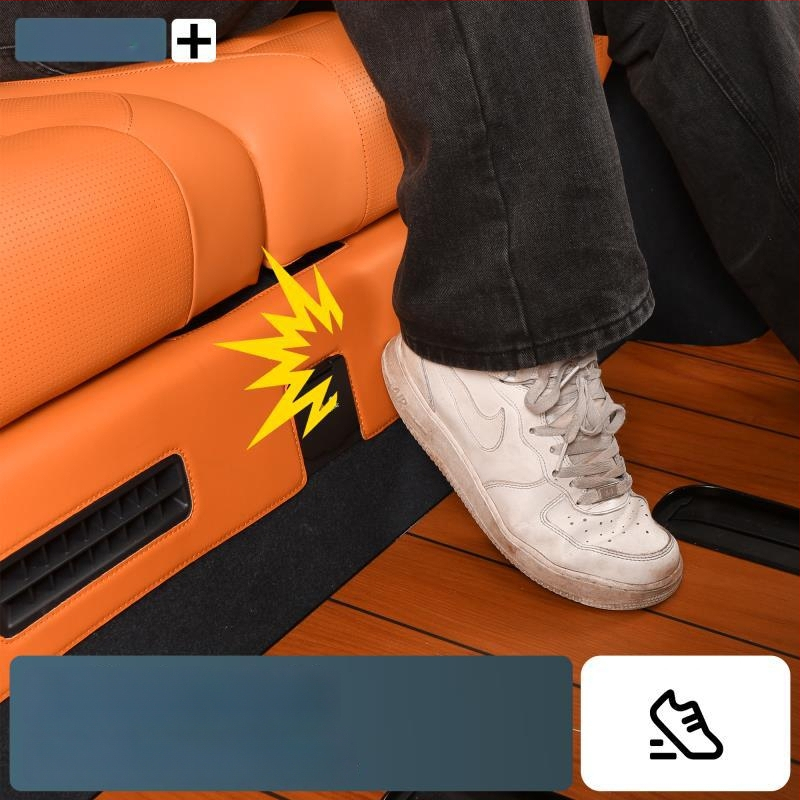 Δερμάτινο εσωτερικό προστατευτικό μαξιλάρι κάτω από την τρίτη σειρά καθισμάτων του Lynk & Co 900, προστασία εσωτερικού, στιλ 321, αφρός, μονόχρωμο