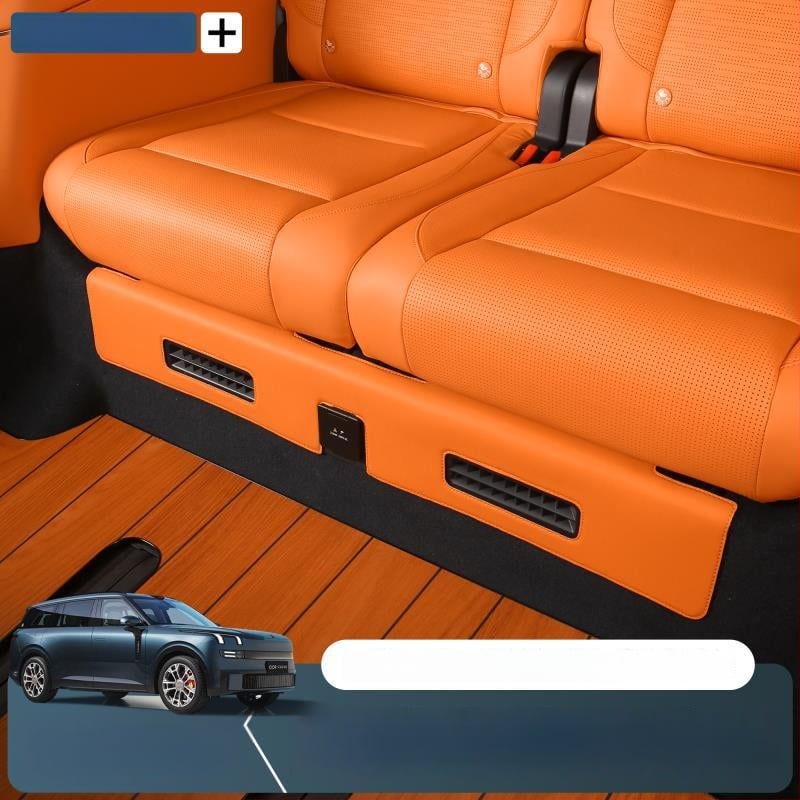 Δερμάτινο εσωτερικό προστατευτικό μαξιλάρι κάτω από την τρίτη σειρά καθισμάτων του Lynk & Co 900, προστασία εσωτερικού, στιλ 321, αφρός, μονόχρωμο