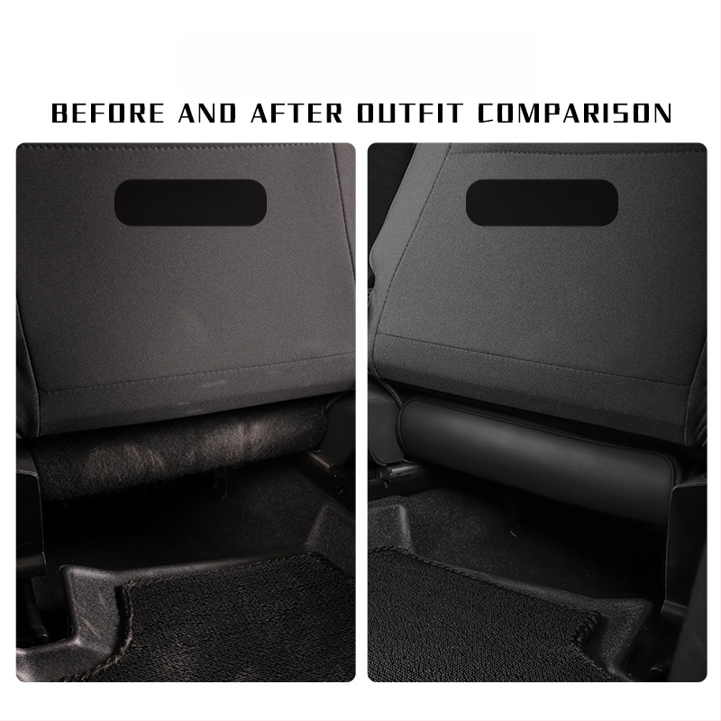 Προστασία πλάτης καθίσματος για Suzuki Jimny Nomade 2019-2025, πενταθέσιο — Όλες οι εποχές, φιλικό προς το περιβάλλον PVC με επένδυση συνθετικού δέρματος