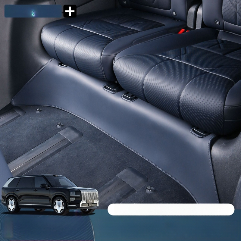 Odinė apsauginė plokštelė po Zeekr 9X trijų eilių sėdynėmis – interjero apsauga nuo įbrėžimų ir kojų smūgių