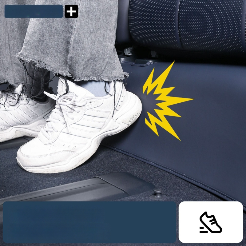 Odinė apsauginė plokštelė po Zeekr 9X trijų eilių sėdynėmis – interjero apsauga nuo įbrėžimų ir kojų smūgių