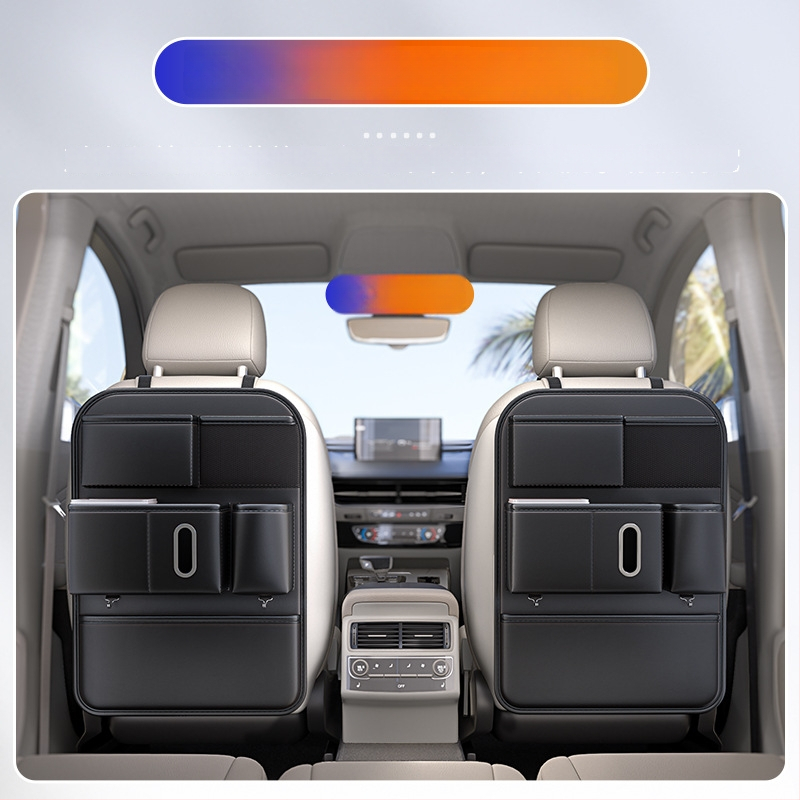 Automobilio galinės sėdynės saugojimo maišas – Odinis, Atsparus vandeniui, 2L, Pakabinimo tipas