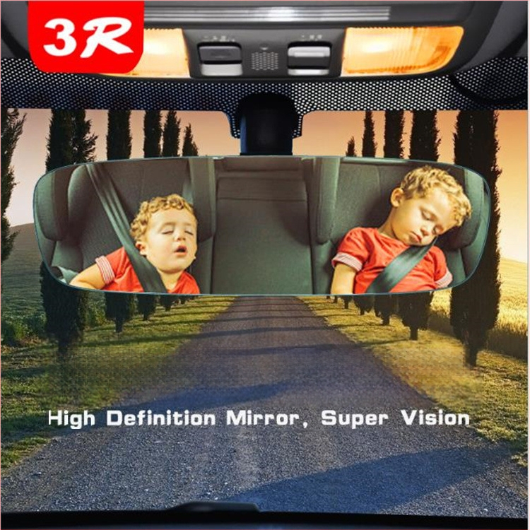 Cheng Jin Automobilio vidaus galinio vaizdo veidrodis be rėmelio su išplėstu matomumo lauku (Prekės ženklas: Cheng Jin; Be rėmelio; Išplėstas matomumo laukas)