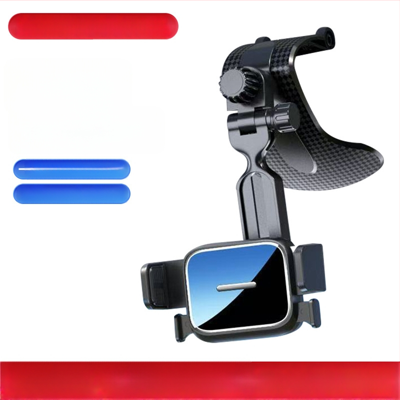 Univerzális autó navigációs tartó a műszerfalra – 360°-os forgatás, kattintásos szerelés, kompatibilis a műszerfallal, napellenzővel és visszapillantóval, 3C tanúsítvány 2023010901591525