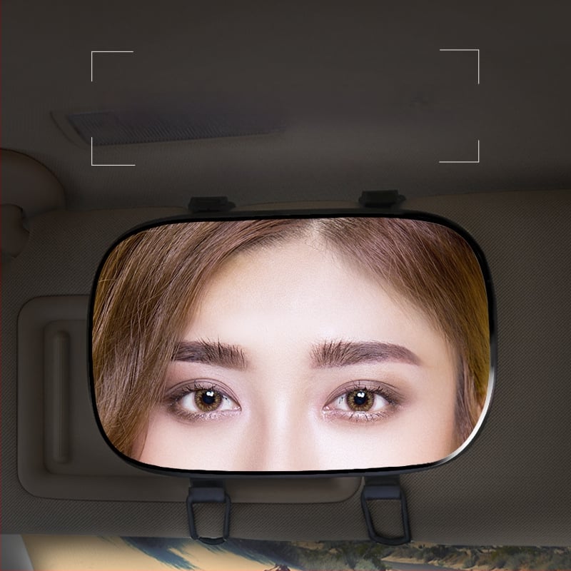 Automobilio saulės skydelio makiažo veidrodis – vidinis dekoratyvinis veidrodis, prekė Other, be įgaliotų privatų prekių ženklų