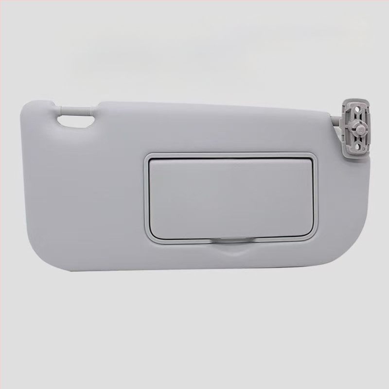 Kia Sportage 2005-2015 napellenző kozmetikai tükörrel, snap-on szerelés, logó nyomtatás, minimalist stílus