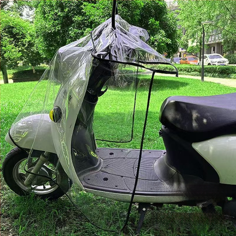 Elektromos jármű első szélvédő takaró – vízálló, átlátszó, egész évben használható, univerzális