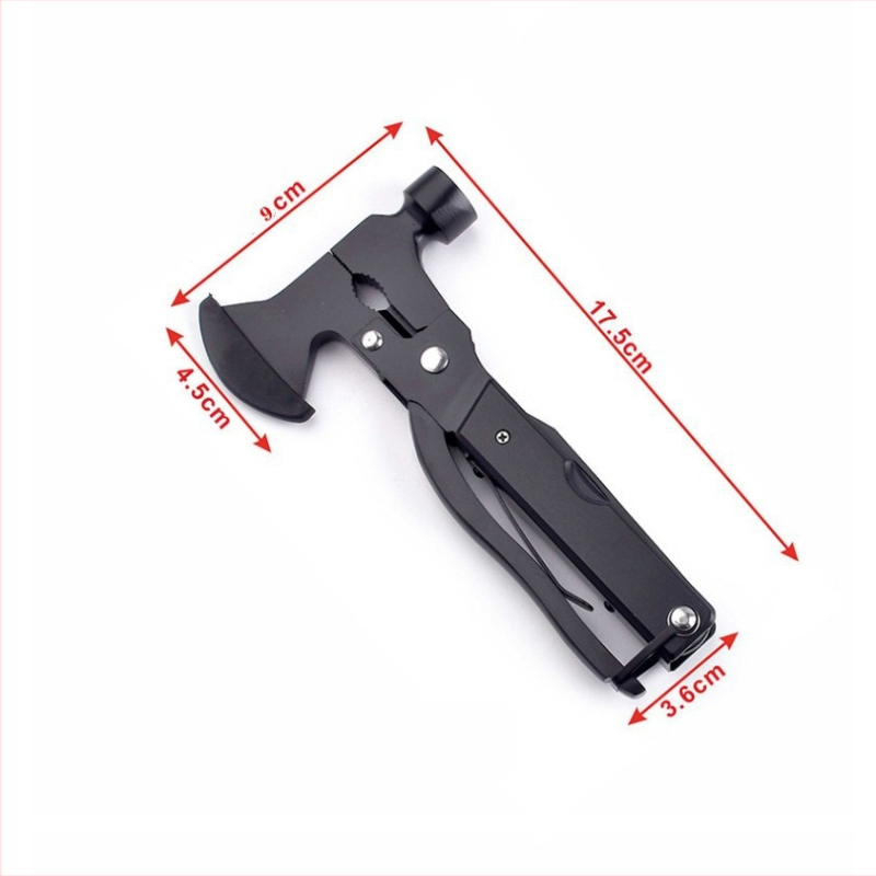 Összecsukható, többfunkciós autóéletmentő szerszám – ablaknyitóval a kültéri kempingezéshez