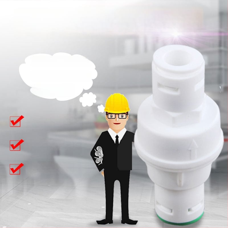 Reductor de presiune pentru purificatorul de apă – DNT, material PP, protecție împotriva suprapresiunii