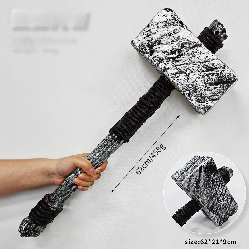 Ciocan Orc PU Foam Prop pentru Cosplay, Material PU, Prop decorativ, Brand Claw clawle animation