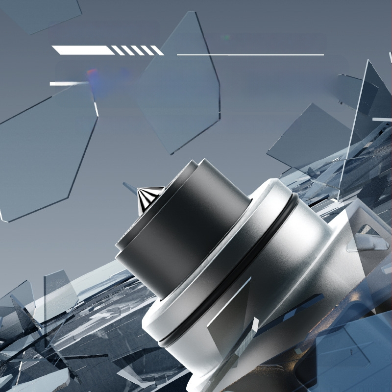 Bochi εργαλείο διάσωσης αυτοκινήτου — μίνι φορητό δι-λειτουργικό εργαλείο διάσωσης έκτακτης ανάγκης; σφυρί θραύσης γυαλιού και μαχαίρι ασφαλείας; Υλικό: χάλυβας βολφράμιο + κράμα ψευδάργύρου + ABS; βάρος 0,15; διαθέσιμη προσαρμογή