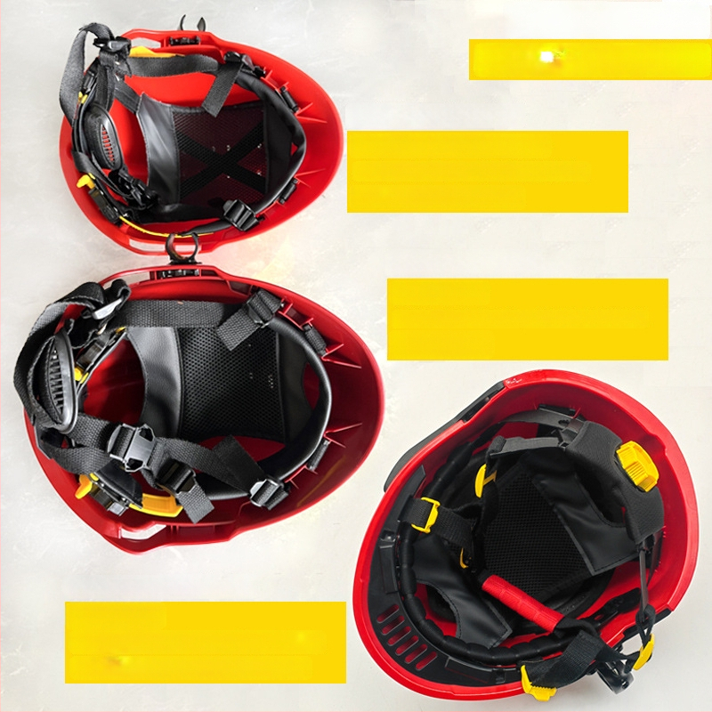 Tűzoltó sisak F2 – vészhelyzeti mentő sisak tűzoltáshoz, ABS héj, légzőnyílások, párnázó háló bélés, GA44-2004 szabvány