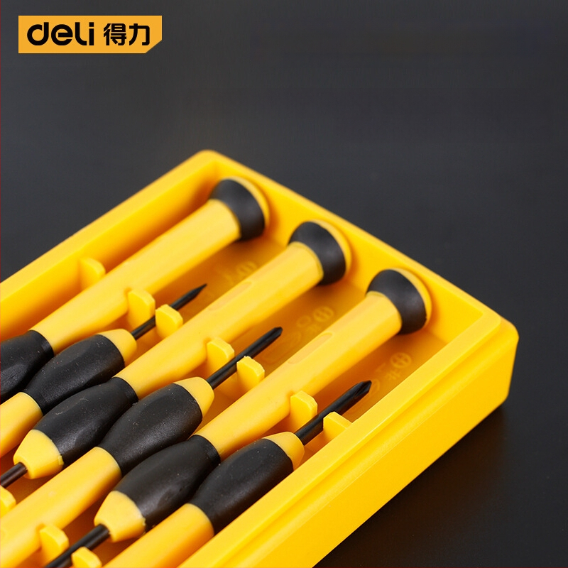 Deli mažas atsuktuvų rinkinys laikrodžiams, telefonams, kompiuteriams ir nešiojamiesiems kompiuteriams — plokščiosios ir kryžminės galvutės, Cr-V chromo vanadžio plienas, nemagnetinis, neizoliuotas