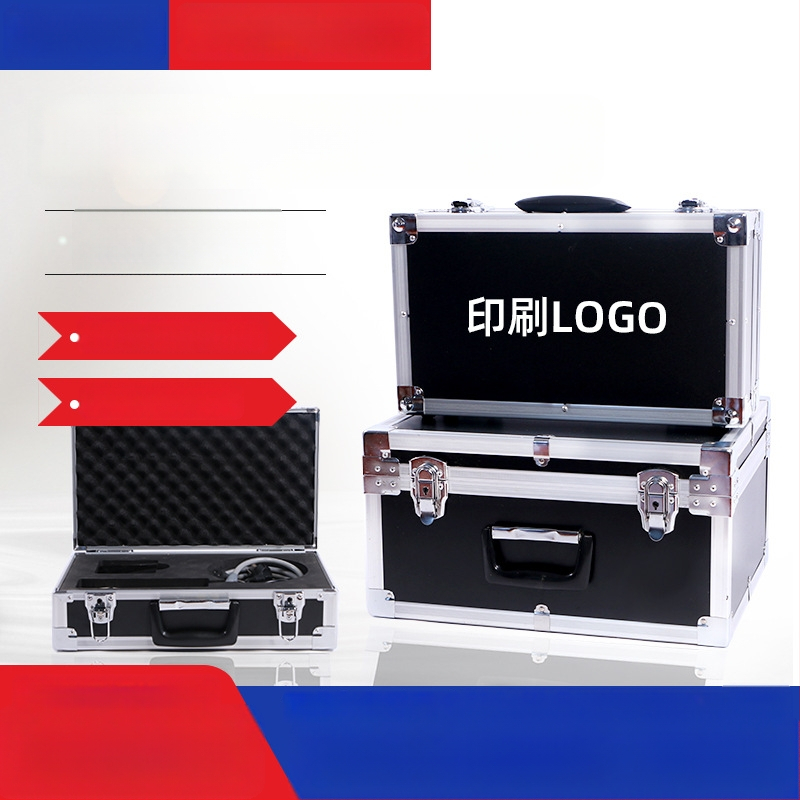 Aliuminio lydinio įrankių dėžė su EVA įdaila ir smūgio atsparumu