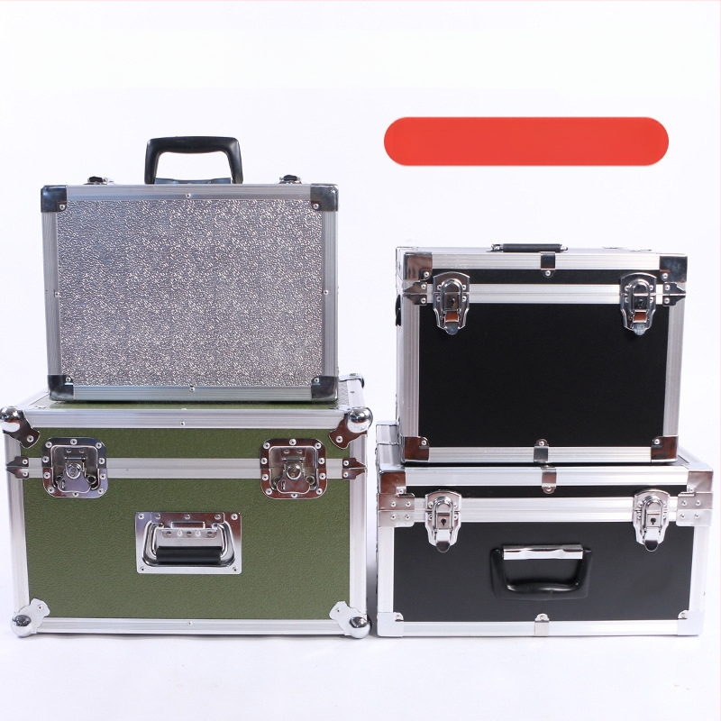 Aliuminio lydinio įrankių dėžė su EVA įdaila ir smūgio atsparumu