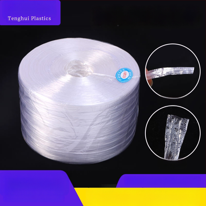 Pakavimo raišteliai - Tipas: Raištelio juosta, Medžiaga: PE, Ilgis: 30m, Plotis: 10mm, Lūžimo jėga: 4kg