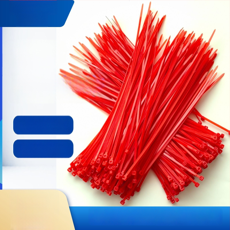 Savistiprintos nailoninės zip-juostelės vielų tvirtinimui, nailonas 6, storis 1,2 mm, gaisro atsparumo klasė 94V-2