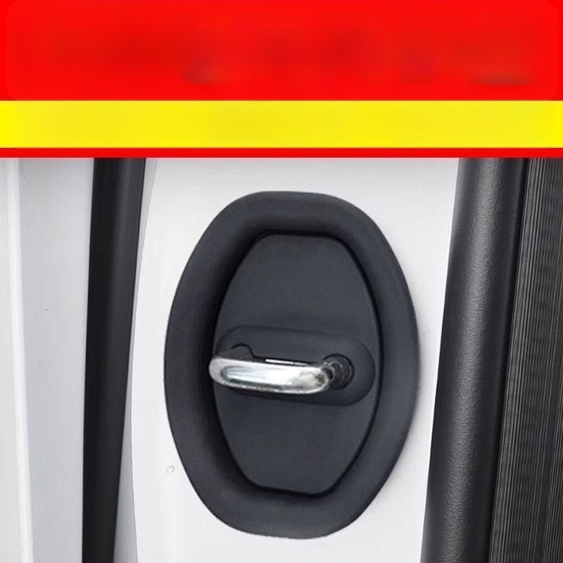 Silikonska zaštitna podloga za zaključavanje automobila — amortizirajuća podloga, zaštitni pokrov za zaključavanje i tiho zatvaranje vrata