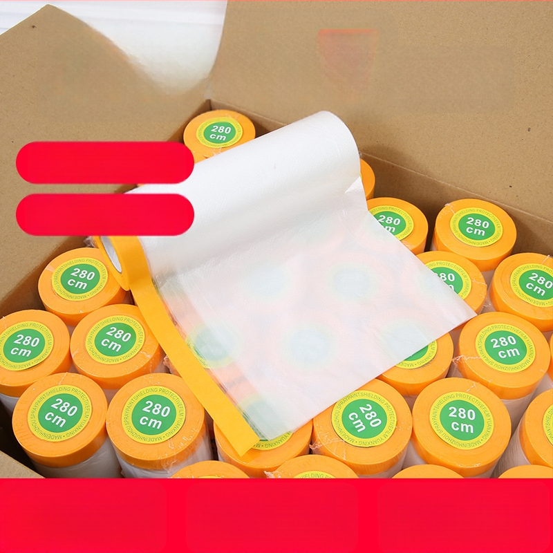 Bútorok, falak, csempék és üveg védőfóliája – átlátszó PE, 1 mm vastagság, testreszabható feldolgozás, ragasztó opció szalaggal vagy szalag nélkül