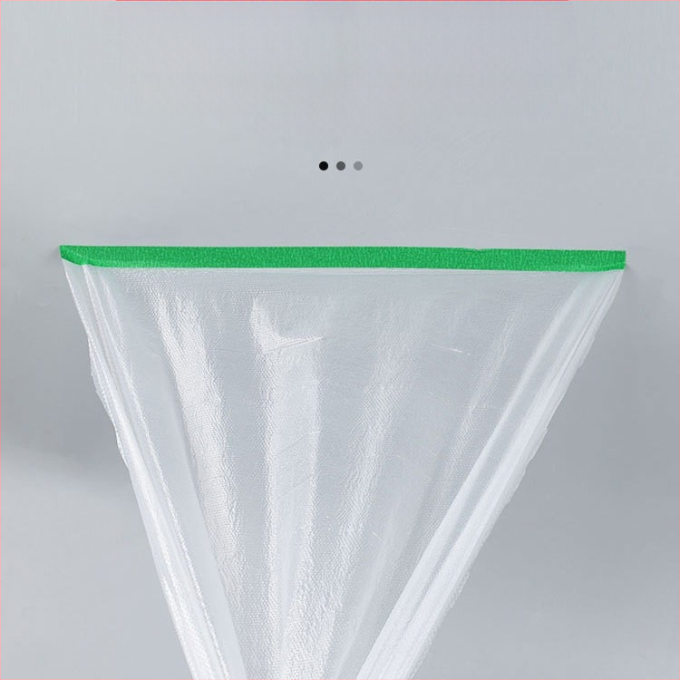 Maszkoló fólia dekorációhoz és autójavításhoz, vastagság 0.6–0.7 mm, papír+PE film, vízbázisú ragasztó, szélesség 55/90/110/220 cm, hossz 10/16 m