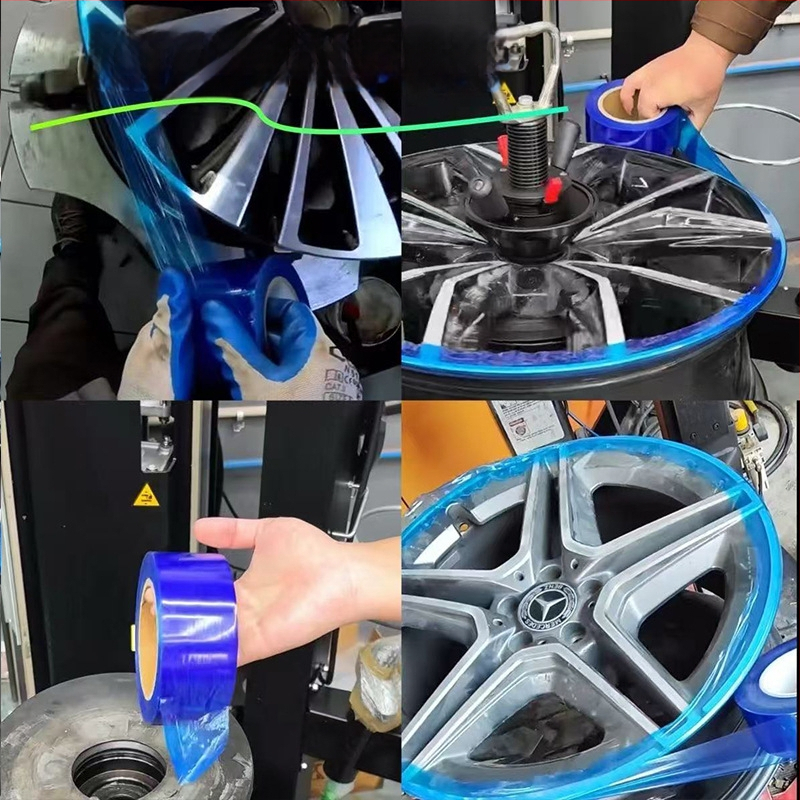 PE védőfilm felületvédelmi célokra, öntapadós, vastagság 0.05/0.07/0.1 mm, alapanyag PE, sorozat PE védőfilm