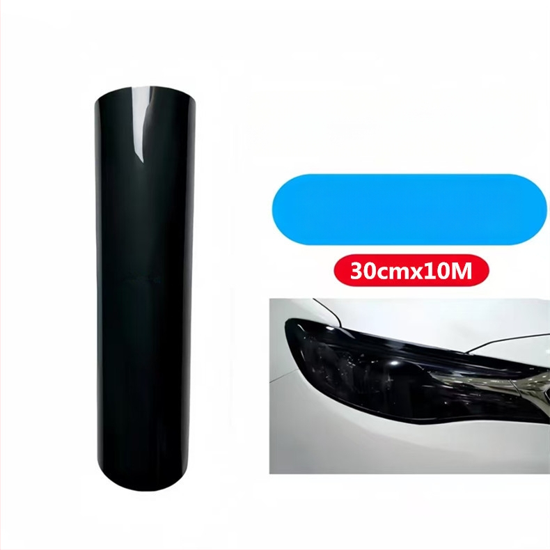 King Platinum TPU automašīnas priekšējo un aizmugurējo lukturu aizsargfilms ar skrāpējumu labošanas funkciju un krāsu maiņu (caurspīdīgs)