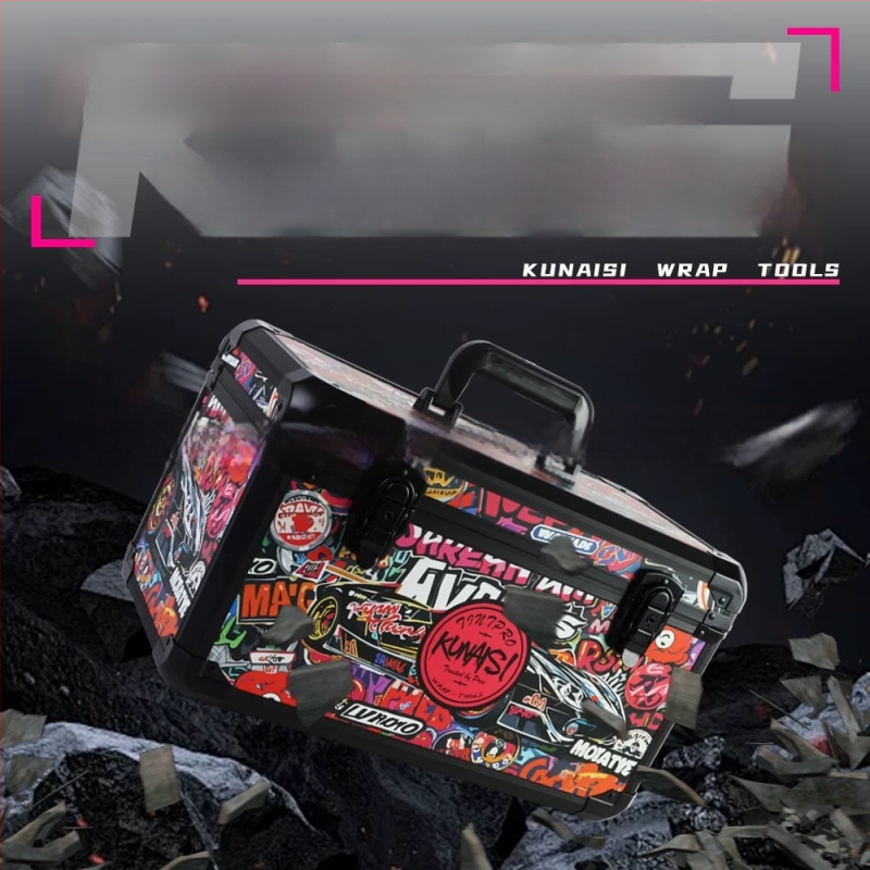 Αλουμινένιος σκραπερ για αυτοκινητική μεμβράνη – κιβώτιο εργαλείων Coolness, κωδικός KNS