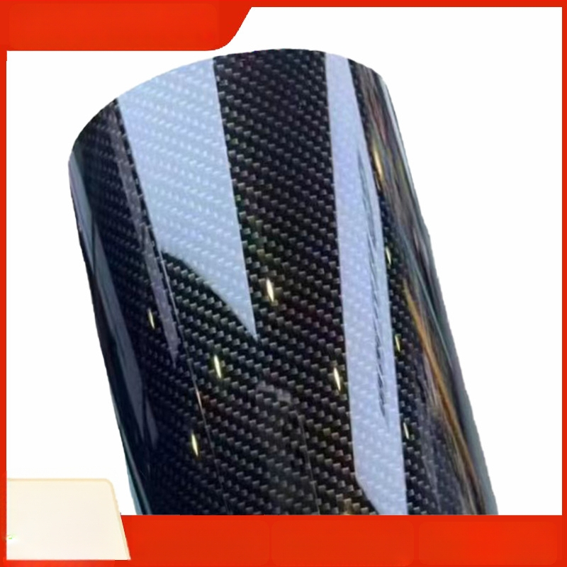 Automobilio anglies pluošto plėvelė 9D, simuliuota anglies pluošto tekstūra, PVC plėvelė Mingyue, skirtas automobiliams ir motociklams, 2 metų garantija