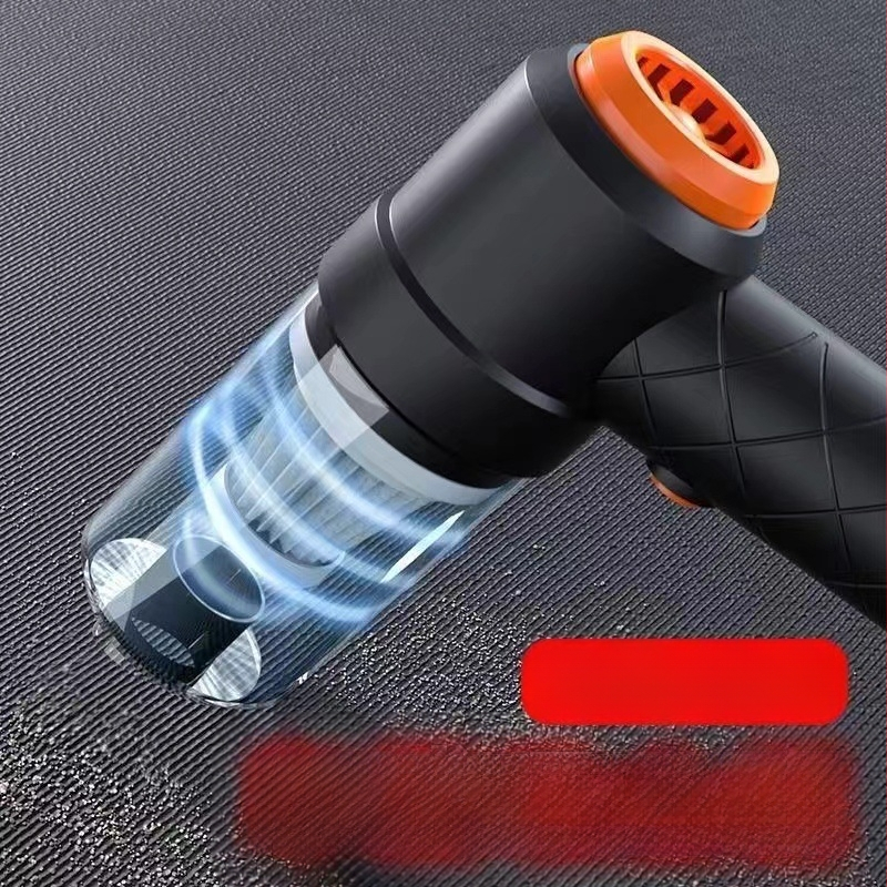 Φορητή χειροκίνητη σκούπα αυτοκινήτου με ενσωματωμένη αναρρόφηση και φύσηγμα, 7,4V, 120W, 6000Pa, ασύρματη επαναφορτιζόμενη