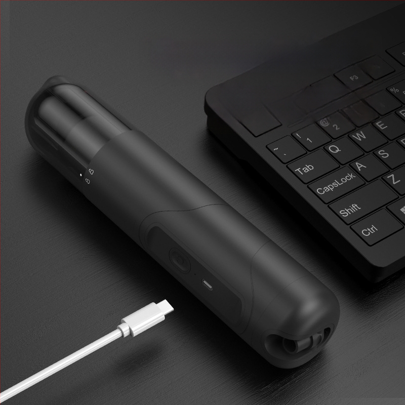 NEWO Μικρή ασύρματη ηλεκτρική σκούπα αυτοκινήτου, επαναφορτιζόμενη, 11.1V, 56W, 5500Pa ισχυρή αναρρόφηση