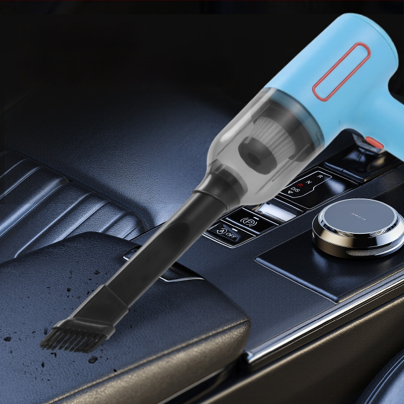 Nešiojamas rankinis dulkių siurbimo įrenginys automobiliui ir namams, 12V, 90W, 9000Pa, įkraunamas, belaidis