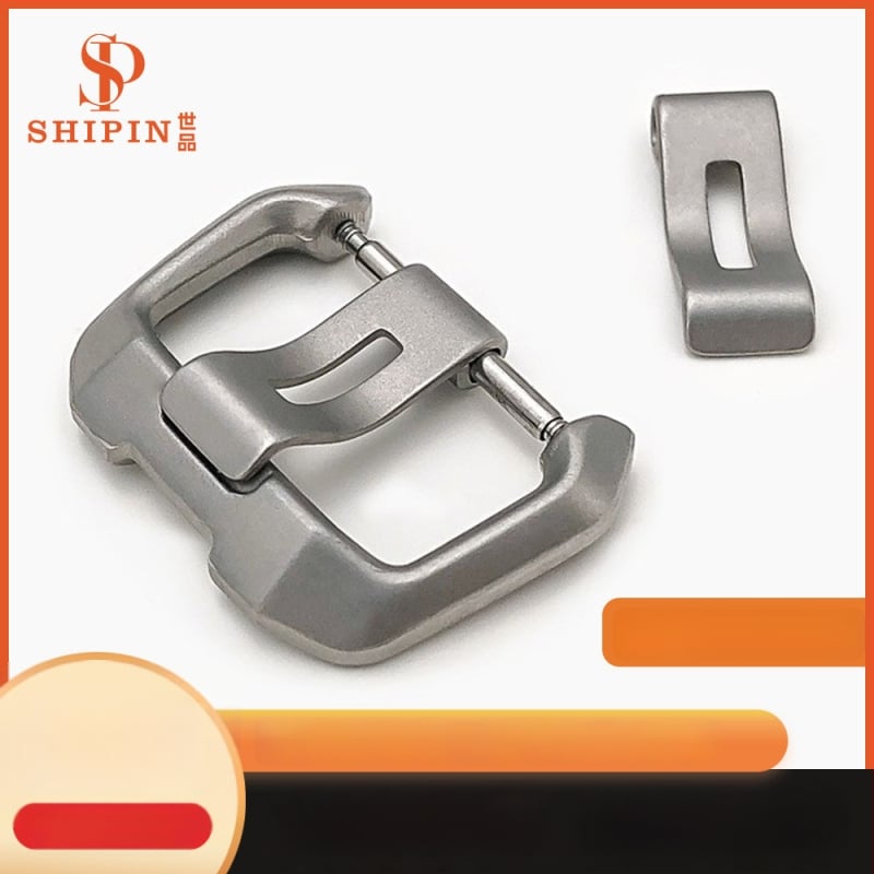 Nerūsējošā tērauda pulksteņa sprādze silikona/Apple Watch siksnām, hidrauliskā sprādze, universālais dizains, logotipa pielāgošanas opcijas