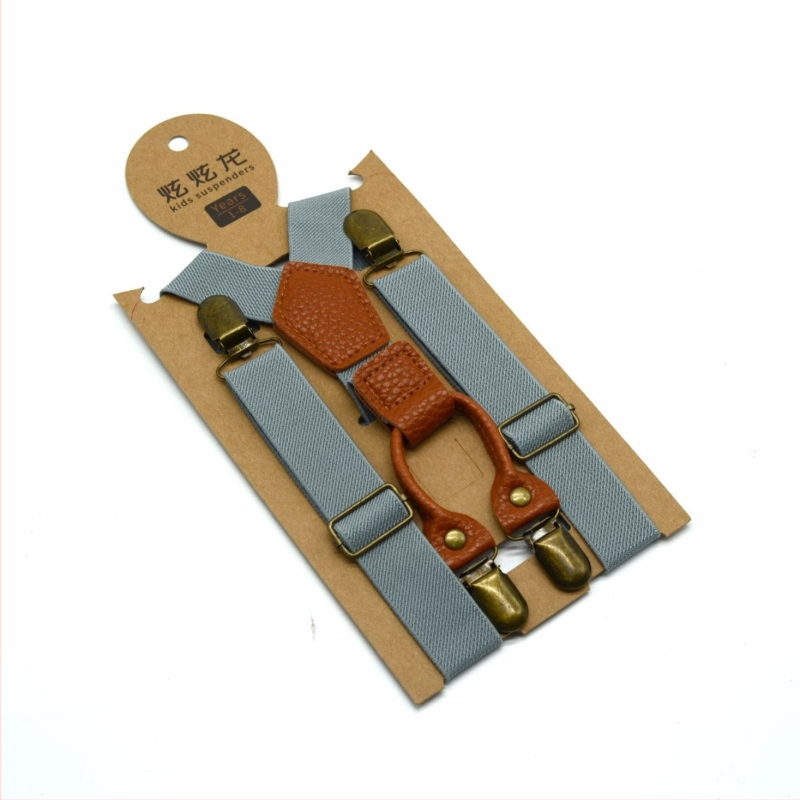 Детски еластични клипсове за презрамки, комплект от 4 клипа, регулируема дължина, силна еластичност, унисекс